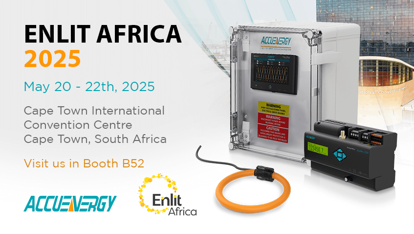 Enlit Africa 2025 at the Cape Town International Convention Centre in Cape Town, South Africa.