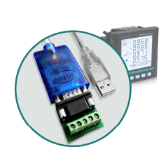 USB RS485 coverter close-up.