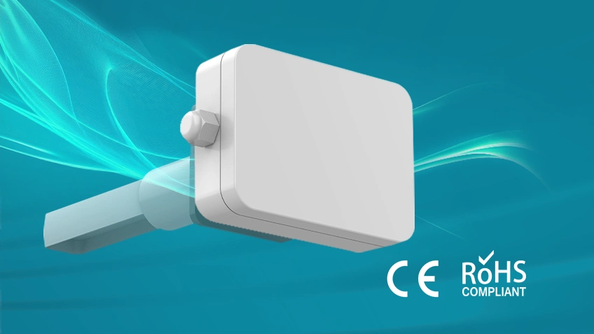 AcuCO2 DM Series carbon dioxide sensor press release banner.