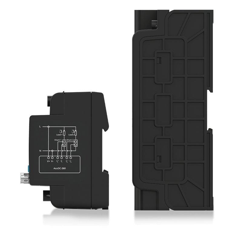 Side view of the AcuDC-261 MID