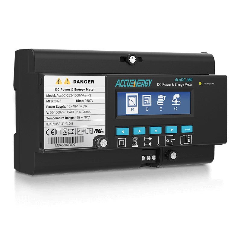 Right quarter front view of the AcuDC-262