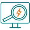 Energy and power monitoring through AcuIOM icon