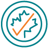 Measurement Canada approved icon.