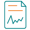 Power Quality reporting & compliance icon.