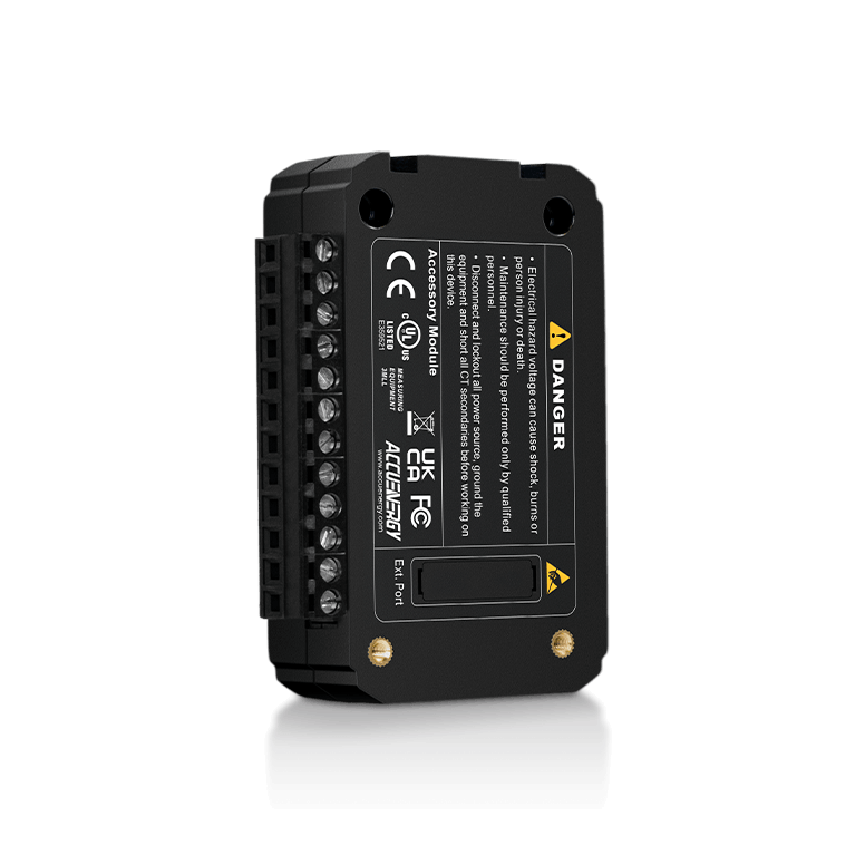 Right quarter-angle view of the AXM-IO4