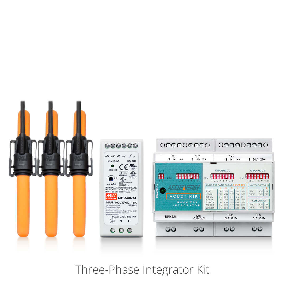 RIK V 0-5V/0-10V Three Phase Combo Front View